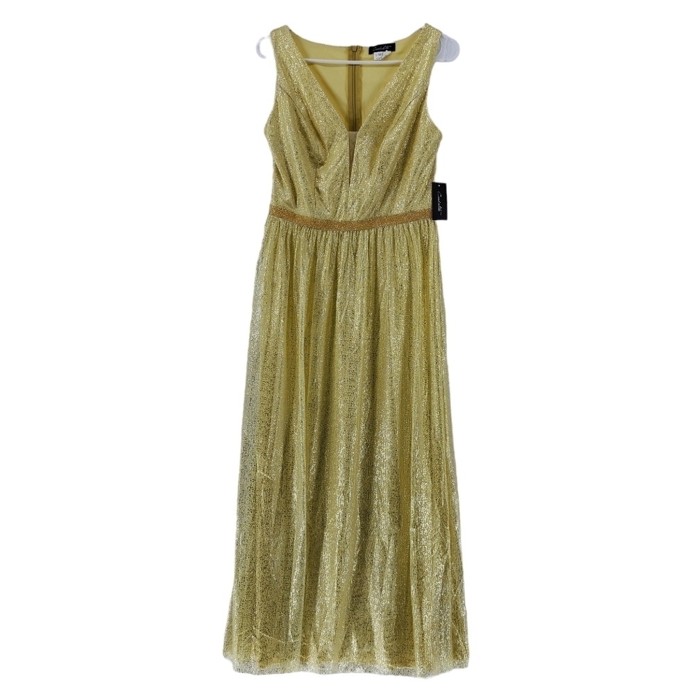 Candalite Women's Sleeveless Cocktail Long Dress